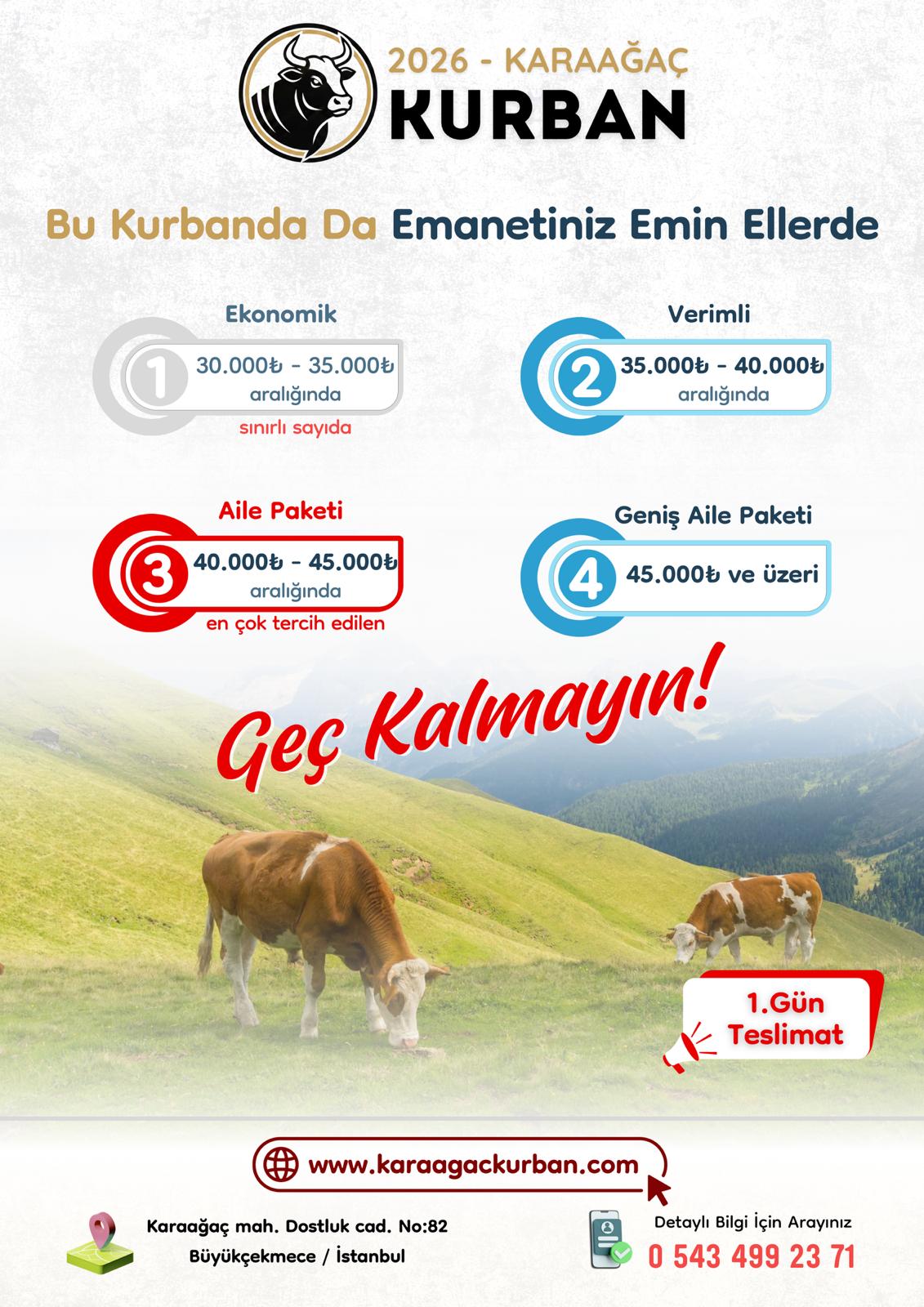 2026 Karaağaç Kurban ikinci duyuru afişi